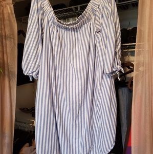 Off the shoulder dress